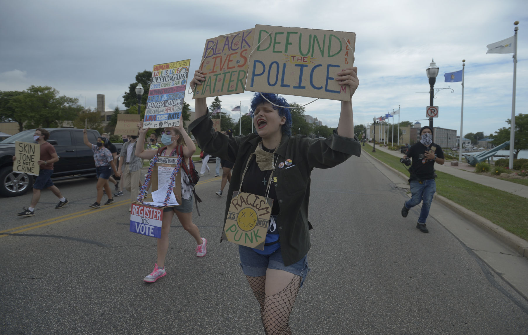 CHRISTOPHER COLUMBUS PROTEST